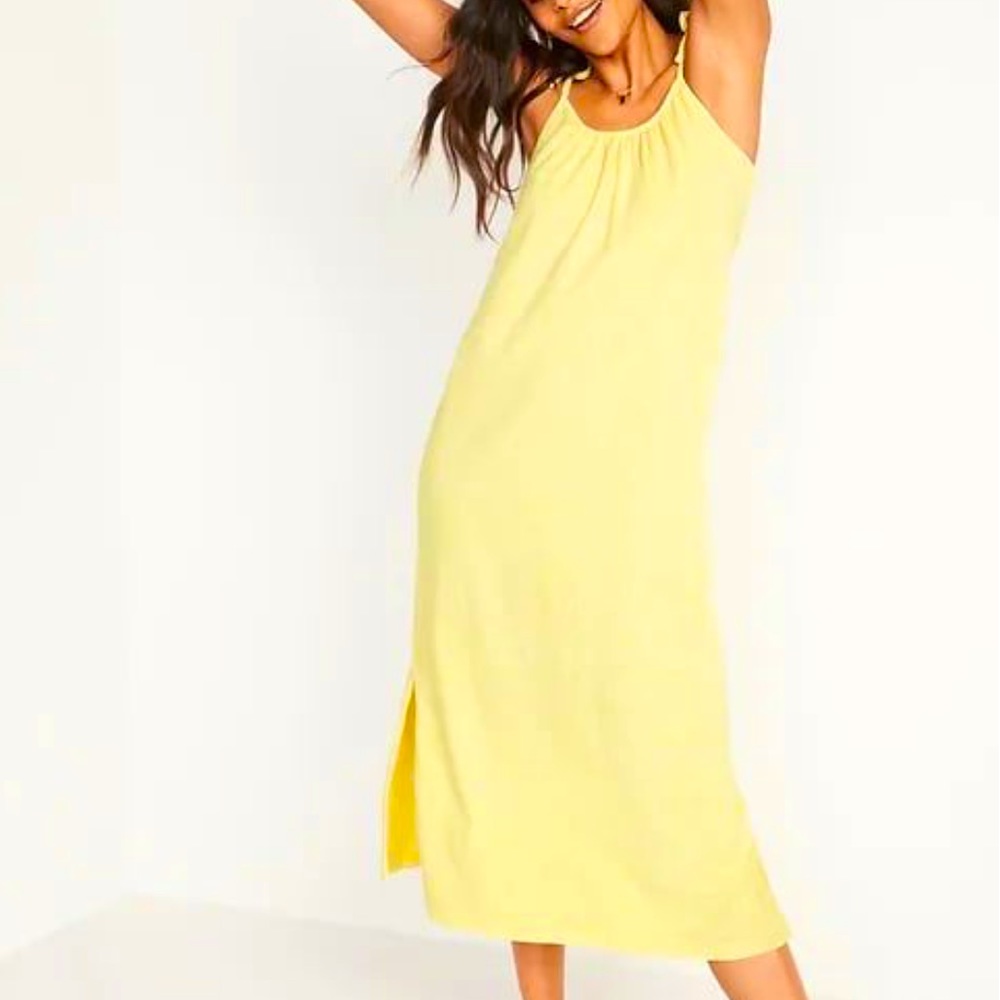 Old Navy Shoulder Tie Maxi Dress